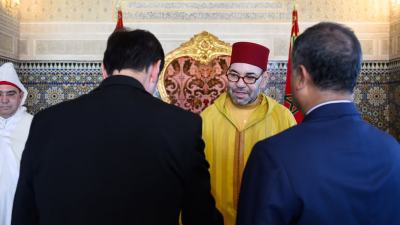 القصر الملكي بالرباط جلالة الملك يستقبل عددا من السفراء الأجانب الذين قدموا لجلالته أوراق اعتمادهم كسفراء مفوضين فوق العادة لبلدانهم بالمملكة