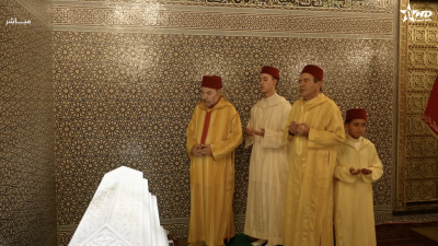 أمير المؤمنين يترأس حفلا دينيا بمناسبة الذكرى الـ28 لوفاة جلالة المغفور له الملك الحسن الثاني